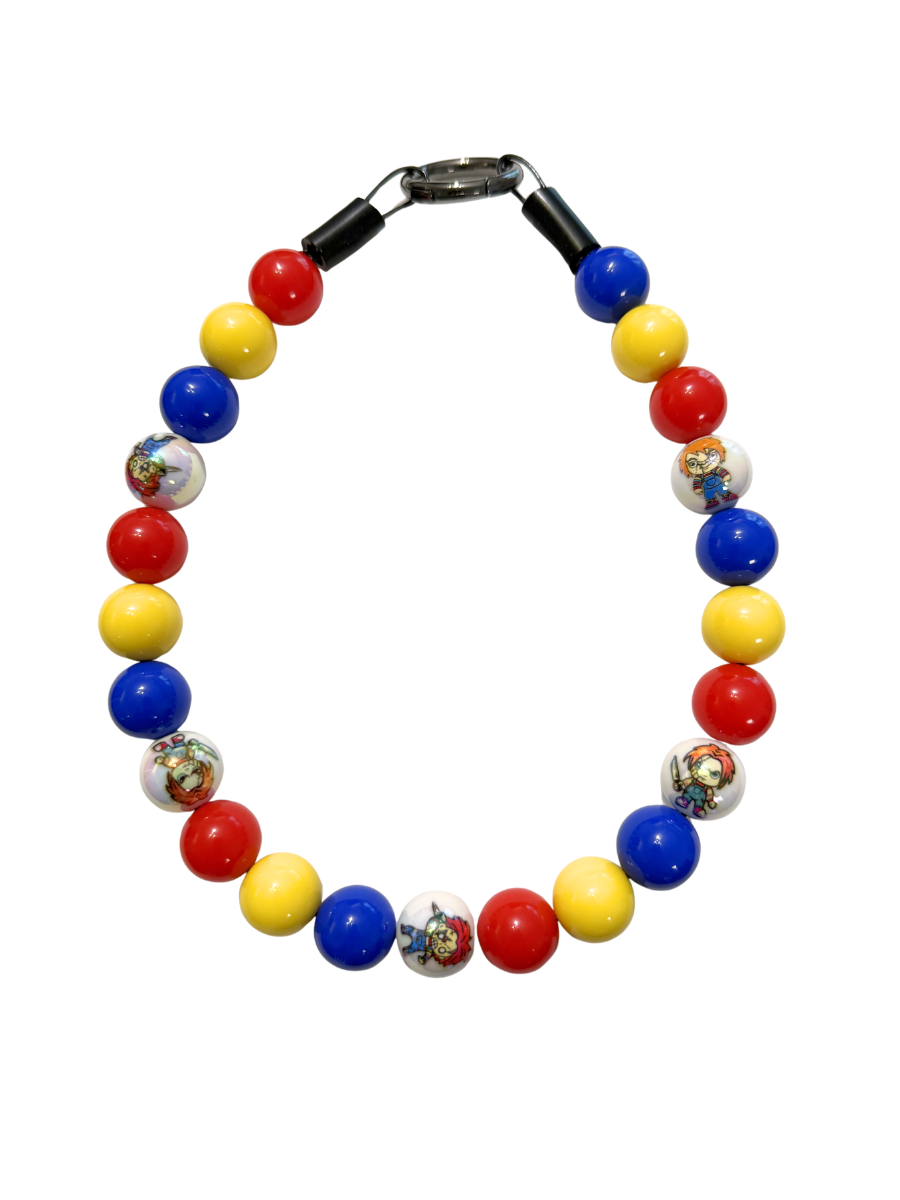Chucky Beaded Dog Collar