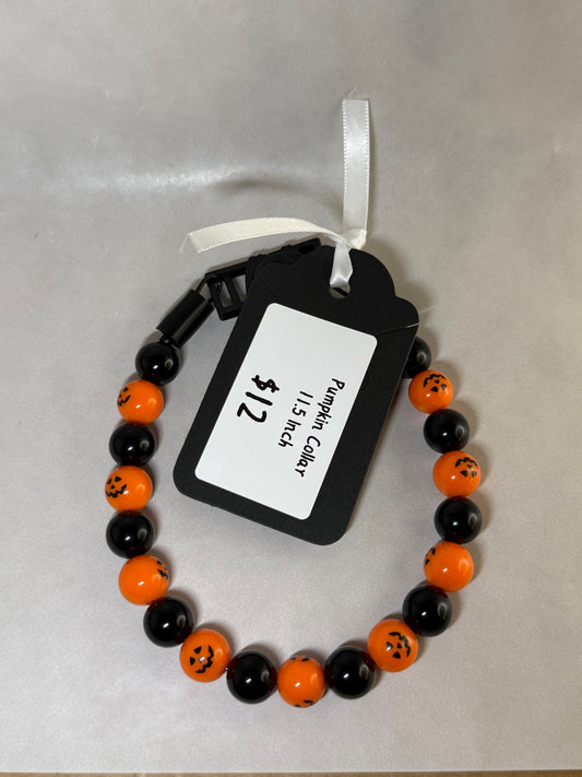 11.5 Inch Pumpkin Cat Collar